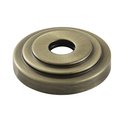 Kingston Brass 3Inch OD Decorative Escutcheon Flange 34 Inch ID, Antique Brass FLMODERN3